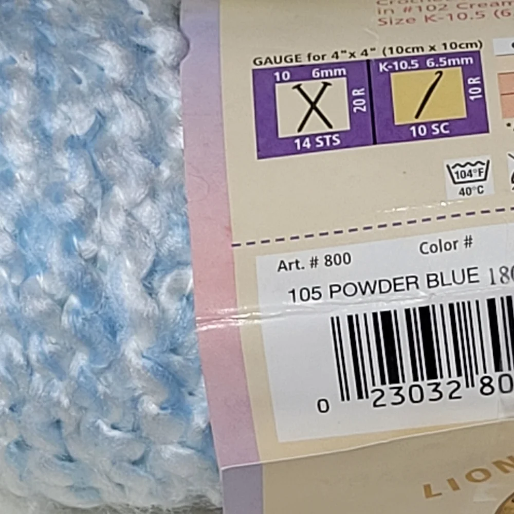 Lion Brand Homespun Baby Yarn 3 Skeins